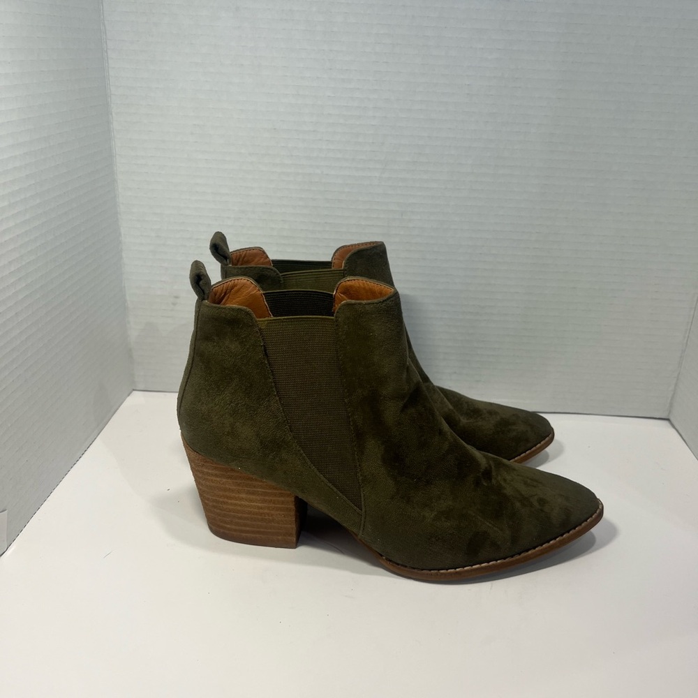 BEAST FASHION Olive Ankle Booties